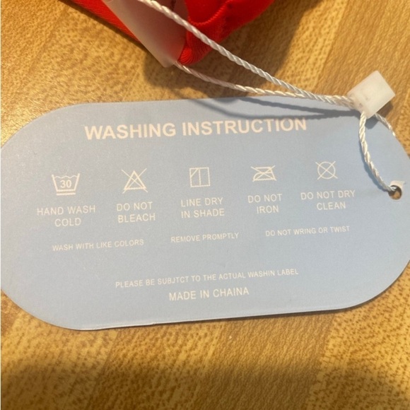 Hilinker Women's O-Ring Cutout Halter Swimsuit High Cut Bathing Suit NWT size M - Picture 9 of 10